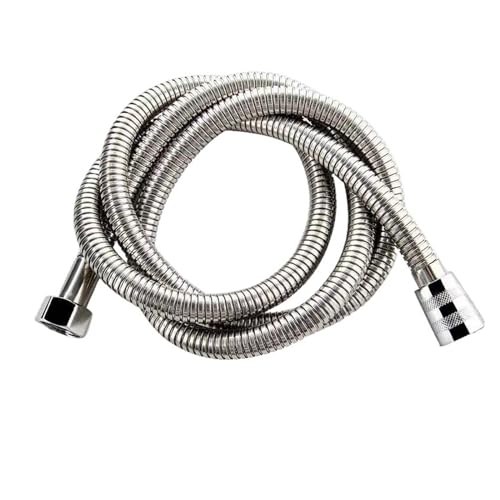 CSFFA 39–393 Zoll Duschschlauch, extra langer verchromter Handbrauseschlauch mit Messingeinsatz und Mutter – leicht flexibel(200cm encryption) von CSFFA