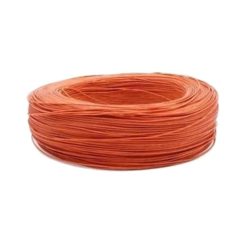 CSFFA 5/10 m UL1007 Elektronischer Draht 30 28 26 24 22 20 18 16 AWG DIY 80 °C 300 V PVC-isoliertes Kabel Verzinnte Kupferleitung(Orange,10m,16AWG) von CSFFA