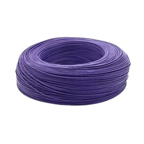 CSFFA 5/10 m UL1007 Elektronischer Draht 30 28 26 24 22 20 18 16 AWG DIY 80 °C 300 V PVC-isoliertes Kabel Verzinnte Kupferleitung(Purple,10m,16AWG) von CSFFA