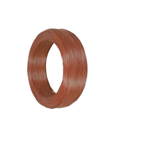 CSFFA 5/10M UL1571 32AWG -16AWG PVC Elektronische Draht Flexible Kabel Isolierte Verzinnte Kupfer Umwelt LED Linie DIY(Brown,5M,26 AWG) von CSFFA