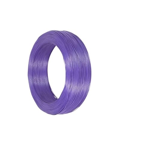 CSFFA 5/10M UL1571 32AWG -16AWG PVC Elektronische Draht Flexible Kabel Isolierte Verzinnte Kupfer Umwelt LED Linie DIY(Purple,5M,24 AWG) von CSFFA