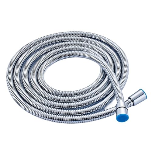 CSFFA Anti-Twist-Duschschlauch for Badezimmer aus Edelstahl, 3 m/118 Zoll, flexibles Chrom-Duschwasserrohr von CSFFA