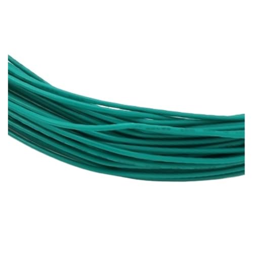 CSFFA Einadriger Kupferdraht 26 24 22 20 18 AWG PVC-Isolierung Massiv verzinnt Plattierung LED-Leitung DIY-Ausrüstung Elektrokabel(Green,20m,26AWG) von CSFFA