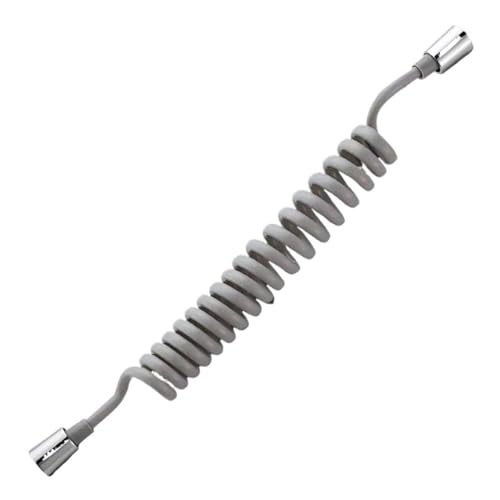 CSFFA Frühling Flexible Einziehbare Schlauch for Dusche Kopf Toilette Bidet Wasser Rohr Sanitär(Gray 3m) von CSFFA