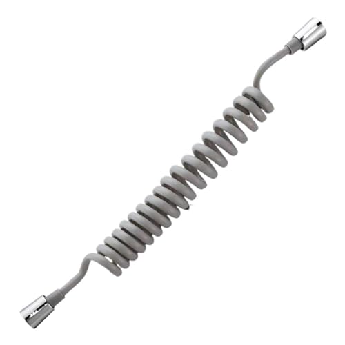CSFFA Frühling Flexible Einziehbare Schlauch for Dusche Kopf Toilette Bidet Wasser Rohr Sanitär(Gray 8m) von CSFFA