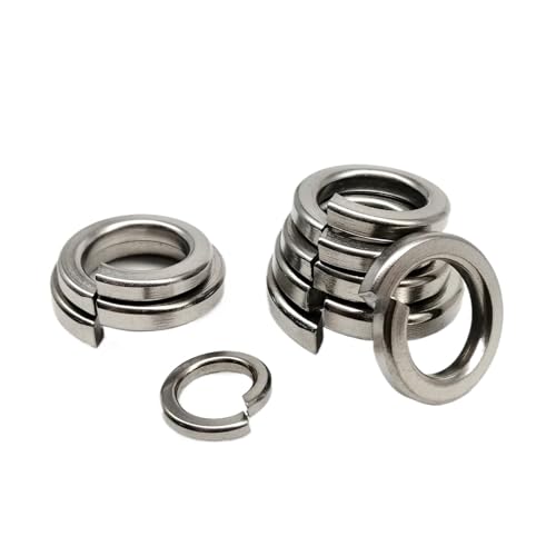 CSFFA GB93 A2-70 304 Edelstahl Feder Federring Elastische Dichtung M1.6 M2 M2.5 M3 M3.5 M4 M5 M6 M8 M10 M12 M14 M16 M20 M24(100pcs M2.5) von CSFFA
