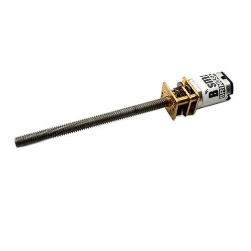 CSFFA Gewindewelle M4 55mm DC-Getriebemotor 5/30/50/100/200/500/1000 U/min Mini-Elektroschraubenreduzierer N20 3 V 6 12 Angepasst(150RPM_3V) von CSFFA