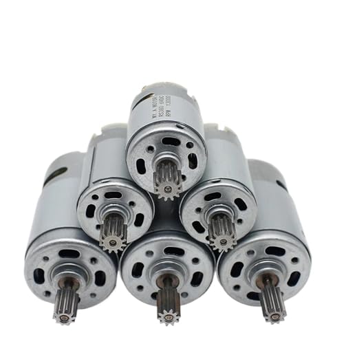 CSFFA Kinder Elektromotor Motor 6V12VRS380 Spielzeug Motorrad Modifiziertes Getriebe Zubehör(380-6V-14000 RPM) von CSFFA