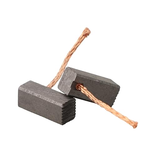 CSFFA Kohlebürsten Drahtleitungen Generator Motorbürste 2 Stück 7 * 8 * 19mm for Elektromotor Ersatz Graphit Kupfer Ersatzteile Werkzeug von CSFFA