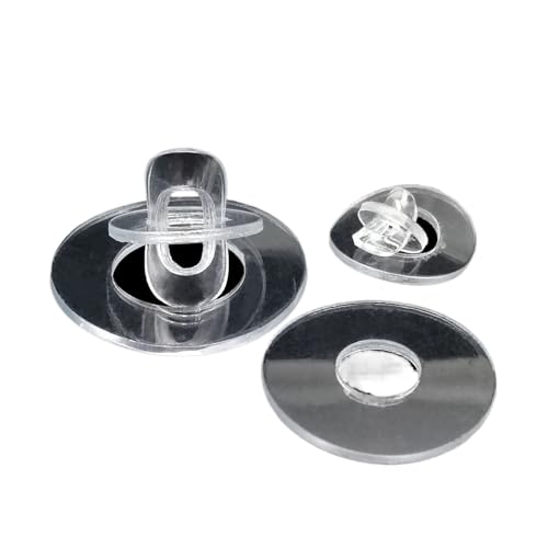 CSFFA M1.6 M2 M2.5 M3 M4 M5 M6 M8 M10 M12 Weicher Hartplastik PVC Acryl Klare transparente Isolierung Flache Unterlegscheibe Einfache Dichtungsunterlage(Soft 500 pieces,M10x20x1mm) von CSFFA