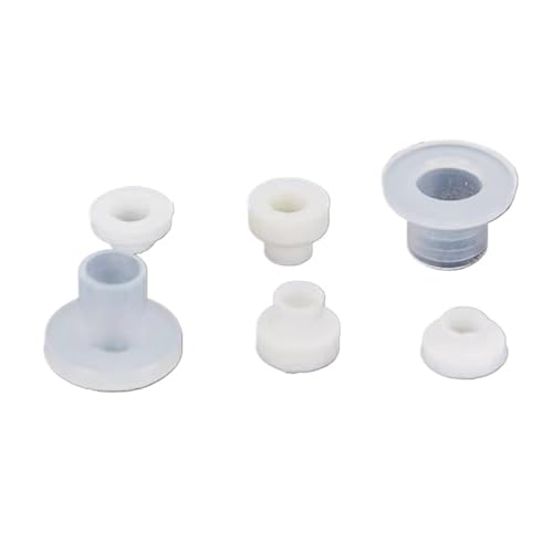 CSFFA M2 M3 M4 M5 M6 M8 M10 M12 M14 M16 Nylonscheiben Schritt T-Typ Kunststoffscheibe Isolierte Kristalldichtung(TW608(M6) 20PCS) von CSFFA