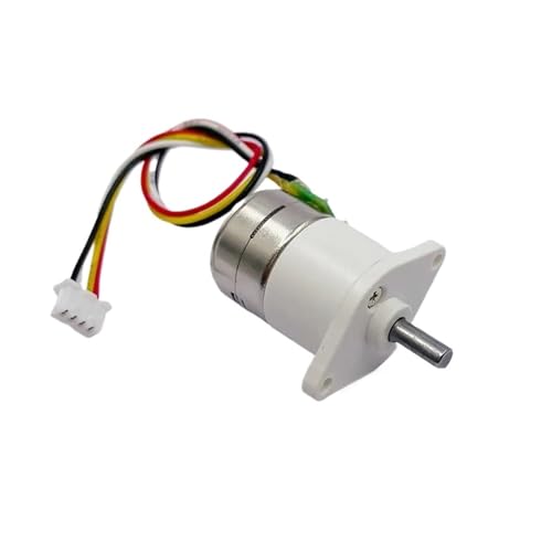 CSFFA Micro 15MM Getriebe Schrittmotor DC 5V 6V 2-Phasen 4-Draht Metall Hohe Drehmoment Treiber Board for Roboter Auto Spielzeug((C) Ratio 100) von CSFFA