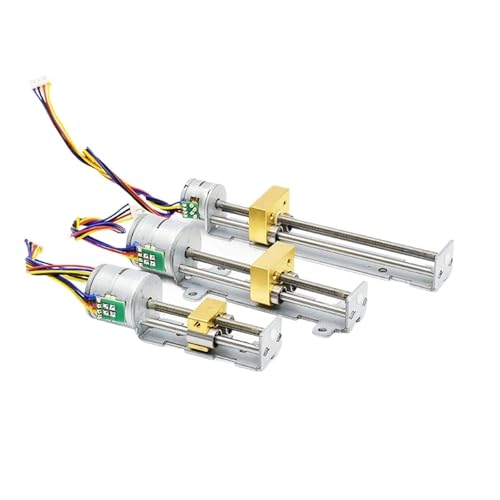 CSFFA Mini 15mm/20mm 2-Phasen 4-Draht Schrittmotor 35mm/ 55mm/ 80mm Hub Linear DIY(C Stroke 80mm) von CSFFA