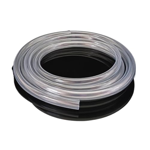 CSFFA PVC-Kunststoffschläuche ID 2 3 4 5 6 7 8 9 10 12 13 16 19 25 28 32 38 45 50 mm Hochwertiger Wasserschlauch Transparenter Aquariumschlauch(1M_7X11MM) von CSFFA