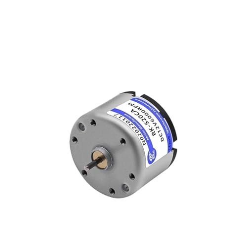 CSFFA R520 DC-Bürsten-Hochgeschwindigkeitsmotor 6 V, 12, 24, Hochleistungsmotor, kleiner Motor mit einstellbarer Geschwindigkeit(24V) von CSFFA