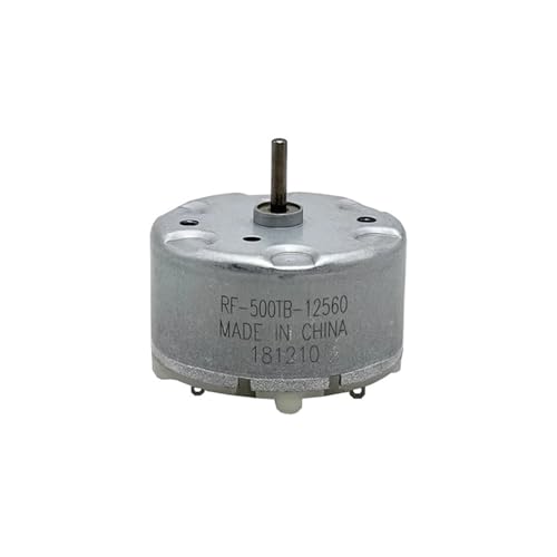 CSFFA RF-500TB-12560 DC 3V-12V 5500RPM Mini 32mm Durchmesser Rundspindelmotor DIY Duftmaschine Alarmlichtmotor von CSFFA