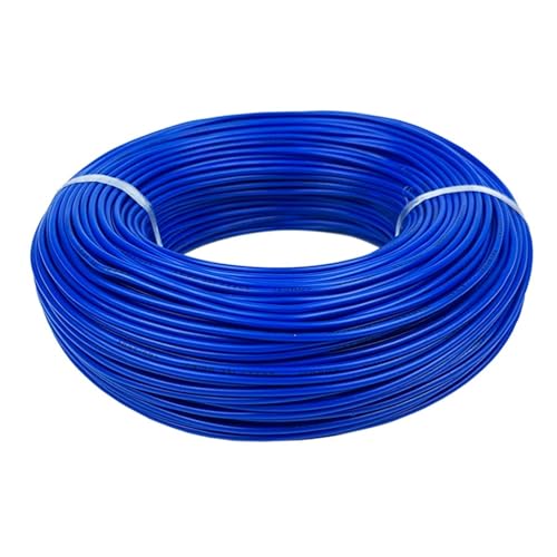 CSFFA RV Kupferdraht Flexibles Kabel Elektrisches PVC-Elektrokabel 300/500 V Single-Core Multi-Strang Flexibler Draht for Auto-Audiokabel(Blue,5m,Square 0.75mm) von CSFFA
