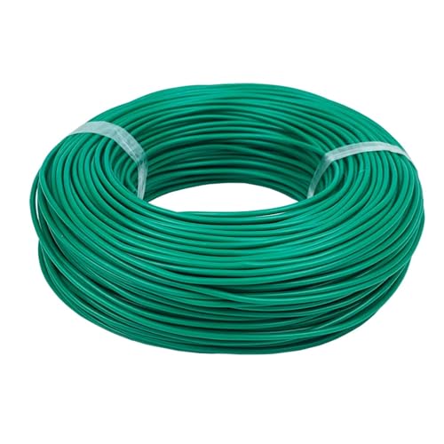 CSFFA RV Kupferdraht Flexibles Kabel Elektrisches PVC-Elektrokabel 300/500 V Single-Core Multi-Strang Flexibler Draht for Auto-Audiokabel(Green,10m,Square 0.75mm) von CSFFA