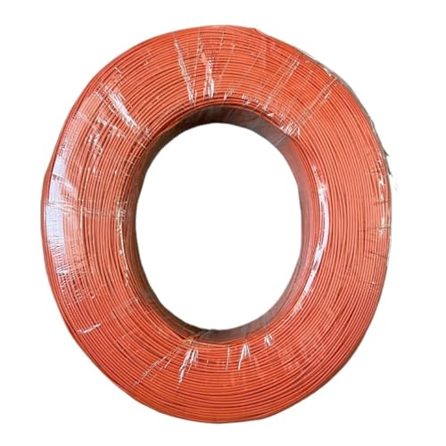 CSFFA UL1007 PVC-verzinntes Kupferdrahtkabel 30/28/26/24/22/20/18/16 AWG Weiß/Schwarz/Rot/Gelb/Grün/Blau/Grau/Lila/Braun/Orange(Orange,30m,18 AWG) von CSFFA