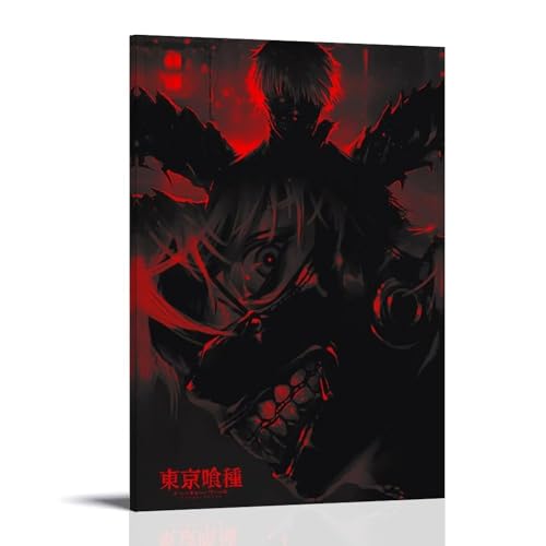 Tokyo Ghoul One-Eyed Ghoul Anime Poster Poster Dekorative Malerei Leinwand Wandkunst Wohnzimmer Poster Schlafzimmer Malerei,Wandkunst Bilddruck Moderne Familienzimmer Dekor 24x36inch(60x90cm) von CSFWRUKL