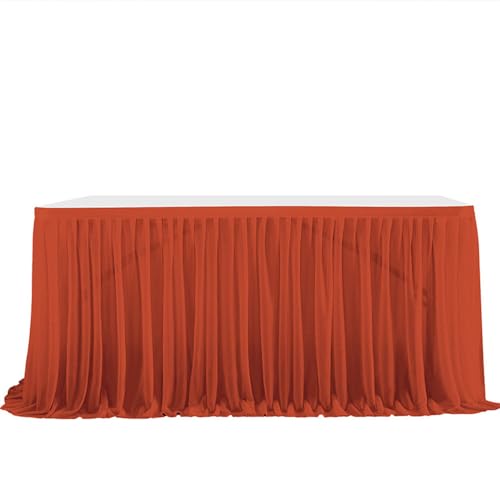 CSHWXY 6 Fuß/9 Fuß optional Glitzer Perlen Chiffon Tischrock Guaze Rüschen Esszimmer für Hochzeit Party Dessert Bankett Dekor, Karamell, 77 x 275 cm 9 Fuß CSHWXY 6 Fuß/9 Fuß optional Glitzer Perlen Chiffon Tischrock Guaze Rüschen Esszimmer für Hochzeit Party Dessert Bankett Dekor, Karamell, 77 x 275 cm 9 Fuß von CSHWXY