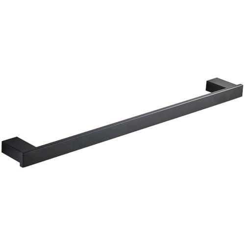 Handtuchhalter mit mattschwarzem Haken, Handtuchstange aus Edelstahl 304, doppelte Handtuchablage, Papierhalter, Taschentuchhalter, Toilettenbürstenhalter, einzelner Handtuchhalter Handtuchhalter mit mattschwarzem Haken, Handtuchstange aus Edelstahl 304, doppelte Handtuchablage, Papierhalter, Taschentuchhalter, Toilettenbürstenhalter, einzelner Handtuchhalter von CSHWXY