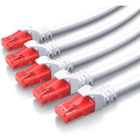 Csl-computer - csl 5x Cat 6 Gigabit Ethernet lan Kabel - mehrfach geschirmt - utp Gigabit - 1000 Mbit/s - Patchkabel - Netzwerkkabel - 0,5m Csl-computer - csl 5x Cat 6 Gigabit Ethernet lan Kabel - mehrfach geschirmt - utp Gigabit - 1000 Mbit/s - Patchkabel - Netzwerkkabel - 0,5m von CSL-COMPUTER