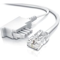 Csl-computer - csl - Internet Kabel Routerkabel - tae-f Stecker auf RJ45 Stecker - 15m - Internetkabel - Router an die Telefondose, tae - weiß Csl-computer - csl - Internet Kabel Routerkabel - tae-f Stecker auf RJ45 Stecker - 15m - Internetkabel - Router an die Telefondose, tae - weiß von CSL-COMPUTER