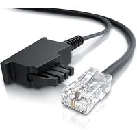 Csl-computer - csl - Internet Kabel Routerkabel - tae-f Stecker auf RJ45 Stecker - 3m - Internetkabel - Router an die Telefondose, tae - schwarz von CSL-COMPUTER