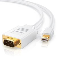 Csl-computer - csl Mini Displayport zu vga Audio- & Video Kabel, miniDP Monitor Adapter / Thunderbolt 1 & 2 kompatibel - 3m Csl-computer - csl Mini Displayport zu vga Audio- & Video Kabel, miniDP Monitor Adapter / Thunderbolt 1 & 2 kompatibel - 3m von CSL-COMPUTER