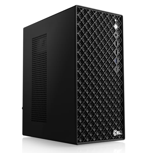 Basic Gaming PC mit Windows 11 Home | AMD Ryzen 5 5655G 6x3.9GHz | AMD Radeon | 500GB M.2 NVMe | 16GB DDR4 RAM | WLAN | Computer für Zocker, Gamer Desktop Rechner zum Spielen | A13610 von CSL-Computer