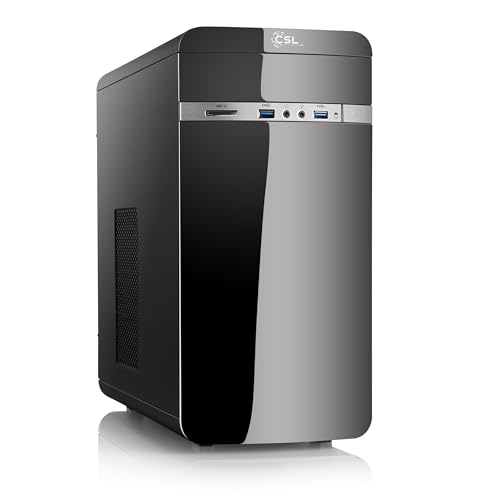 Basic Gaming PC mit Windows 11 Pro | AMD Ryzen 3 3200G 4x3.6GHz | AMD Radeon | 2000GB M.2 NVMe | 32GB DDR4 RAM | WLAN | Computer für Zocker, Gamer Desktop Rechner zum Spielen | A11261 Basic Gaming PC mit Windows 11 Pro | AMD Ryzen 3 3200G 4x3.6GHz | AMD Radeon | 2000GB M.2 NVMe | 32GB DDR4 RAM | WLAN | Computer für Zocker, Gamer Desktop Rechner zum Spielen | A11261 von CSL-Computer