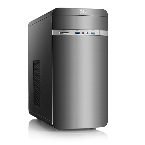 Basic Gaming PC mit Windows 11 Pro | AMD Ryzen 3 3200G 4x3.6GHz | AMD Radeon | 500GB M.2 NVMe | 16GB DDR4 RAM | WLAN | Computer für Zocker, Gamer Desktop Rechner zum Spielen | A11311 Basic Gaming PC mit Windows 11 Pro | AMD Ryzen 3 3200G 4x3.6GHz | AMD Radeon | 500GB M.2 NVMe | 16GB DDR4 RAM | WLAN | Computer für Zocker, Gamer Desktop Rechner zum Spielen | A11311 von CSL-Computer