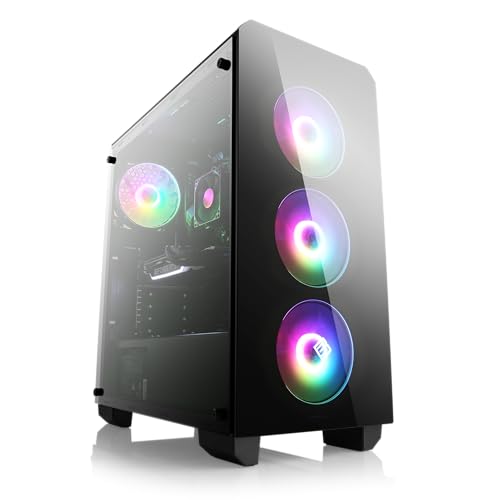Basic Gaming PC mit Windows 11 Pro | AMD Ryzen 5 5500 6x3.6GHz | RTX 5070 | 4000GB M.2 NVMe | 16GB DDR4 RAM | WLAN | Computer für Zocker, Gamer Desktop Rechner zum Spielen | A12433 Basic Gaming PC mit Windows 11 Pro | AMD Ryzen 5 5500 6x3.6GHz | RTX 5070 | 4000GB M.2 NVMe | 16GB DDR4 RAM | WLAN | Computer für Zocker, Gamer Desktop Rechner zum Spielen | A12433 von CSL-Computer