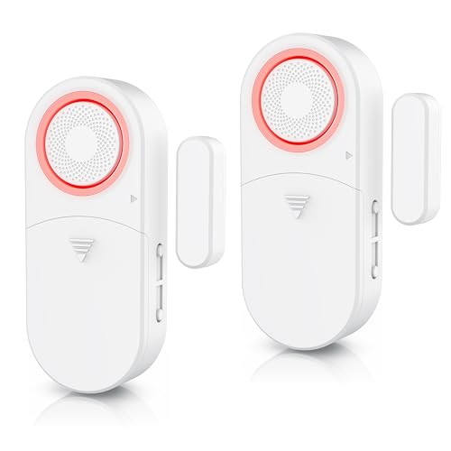CSL - 2X Fensteralarm Einbruchschutz - Türalarm - 120 dB lauter Signalton Alarmsensor - Tür und Fenster - 2er Set mit Batterien - Alarmanlage - Wohnmobil - Gartenhaus CSL - 2X Fensteralarm Einbruchschutz - Türalarm - 120 dB lauter Signalton Alarmsensor - Tür und Fenster - 2er Set mit Batterien - Alarmanlage - Wohnmobil - Gartenhaus von CSL-Computer