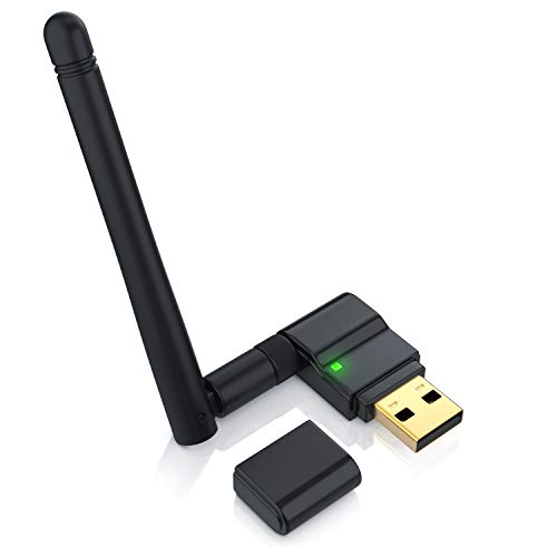CSL - 300 Mbit s WLAN Stick mit Abnehmbarer Antenne - Wireless LAN - USB 2.0 Stick - Mini Dongle 802.11n b g - SMA Buchse 150 54 - Windows 11 fähig - Schwarz CSL - 300 Mbit s WLAN Stick mit Abnehmbarer Antenne - Wireless LAN - USB 2.0 Stick - Mini Dongle 802.11n b g - SMA Buchse 150 54 - Windows 11 fähig - Schwarz von CSL-Computer