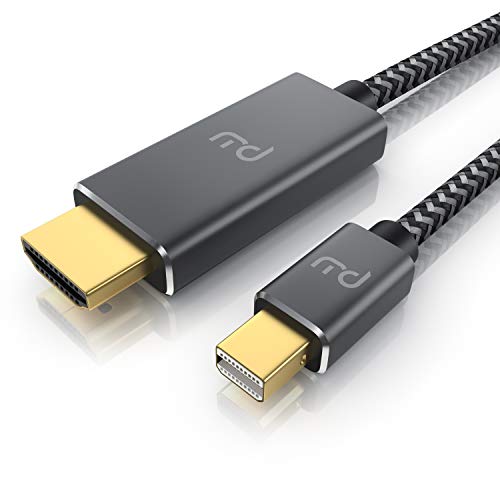 CSL - 4k Mini Displayport 1.4 zu Hdmi 2.0 Kabel – 1m - mini DP Adapter – 4k@60Hz - Thunderbolt 1-2 - Audio und Video – geeignet für MacBook, Microsoft Surface Pro, Notebook, Monitor CSL - 4k Mini Displayport 1.4 zu Hdmi 2.0 Kabel – 1m - mini DP Adapter – 4k@60Hz - Thunderbolt 1-2 - Audio und Video – geeignet für MacBook, Microsoft Surface Pro, Notebook, Monitor von CSL-Computer