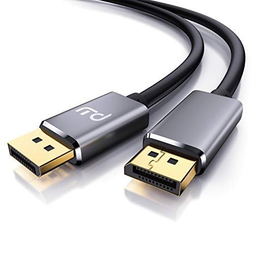 CSL - 8k DisplayPort Kabel 2m - Displayport auf Displayport - DP 1.4-7680 x 4320 60Hz - 3840 x 2160 120Hz - 1920 x 1200 240Hz - Bandbreite bis zu 32,4 Gbit s - HBR3, DSC 1.2, HDR 10 - schwarz CSL - 8k DisplayPort Kabel 2m - Displayport auf Displayport - DP 1.4-7680 x 4320 60Hz - 3840 x 2160 120Hz - 1920 x 1200 240Hz - Bandbreite bis zu 32,4 Gbit s - HBR3, DSC 1.2, HDR 10 - schwarz von CSL-Computer