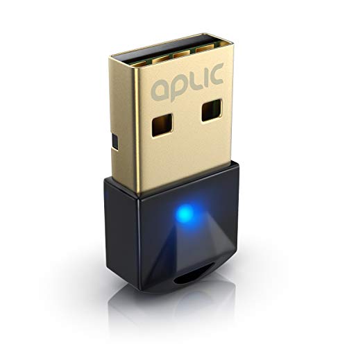 CSL - Bluetooth 5.0 USB Adapter Nano – BT V5.0 Stick Dongle – für PC Laptop - Bluetooth Empfänger und Sender für Desktop Laptop Drucker Headset Lautsprecher - kompatibel mit Windows 8.1 10 11 von CSL-Computer