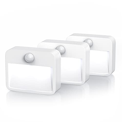 CSL-Computer Brandson - 3 x LED Nachtlicht mit Bewegungsmelder und Helligkeitssensor Dämmungssensor - Batteriebetriebene Drahtlose Nachtleuchte Nachtlampe mit Batterie CSL-Computer Brandson - 3 x LED Nachtlicht mit Bewegungsmelder und Helligkeitssensor Dämmungssensor - Batteriebetriebene Drahtlose Nachtleuchte Nachtlampe mit Batterie von CSL-Computer