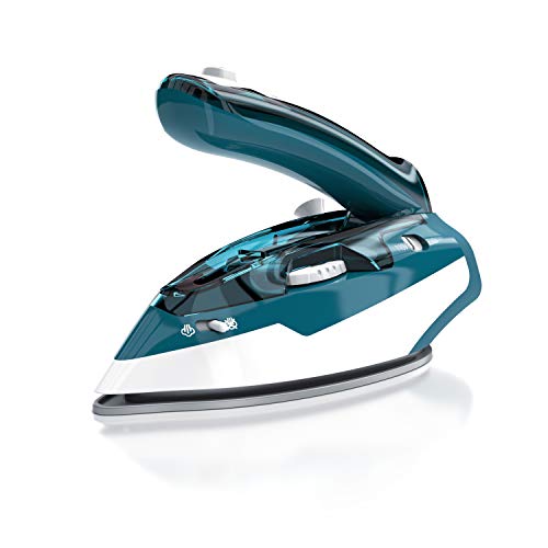 MyBeo - Reisebügeleisen 1100W - Dual-Voltage 110/230 Volt – mini Bügeleisen mit antihaft Bügelsohle – 3 Stufen einstellbar, faltbares Reise Bügeleisen - klein und leicht MyBeo - Reisebügeleisen 1100W - Dual-Voltage 110/230 Volt – mini Bügeleisen mit antihaft Bügelsohle – 3 Stufen einstellbar, faltbares Reise Bügeleisen - klein und leicht von CSL-Computer