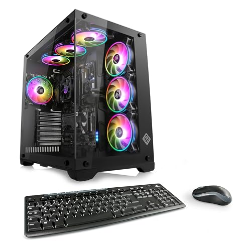 CSL-Computer Office PC mit Windows 11 Home, Maus & Tastatur, AMD Ryzen 5 5600G 6x3900 MHz, 1000 GB M.2 PCIe SSD, 16 GB DDR4-RAM, AMD Radeon Graphics, HDMI, DVI, USB 3.2, Sprint H5659 von CSL-Computer