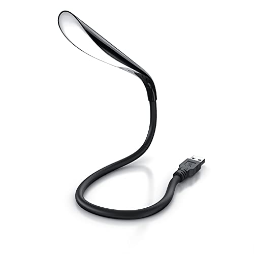 CSL - LED Lampe – USB Anschluss – Leselampe dimmbar - flexibeles LED Leselicht mit Schwanenhals - 14 LEDs – Computerlampe - 3 Helligkeitsstufen – ideal für unterwegs - für Laptop Notebook - schwarz CSL - LED Lampe – USB Anschluss – Leselampe dimmbar - flexibeles LED Leselicht mit Schwanenhals - 14 LEDs – Computerlampe - 3 Helligkeitsstufen – ideal für unterwegs - für Laptop Notebook - schwarz von CSL-Computer