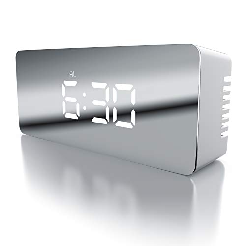 CSL - LED Wecker digital inkl. Temperaturanzeige - Reisewecker Alarmwecker - Innen-Temperaturanzeige - Schlummerfunktion - 12-24-h-Format - Nachtmodus - 2X Helligkeitsstufen - weiß CSL - LED Wecker digital inkl. Temperaturanzeige - Reisewecker Alarmwecker - Innen-Temperaturanzeige - Schlummerfunktion - 12-24-h-Format - Nachtmodus - 2X Helligkeitsstufen - weiß von CSL-Computer
