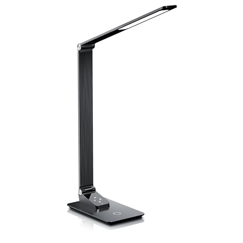 CSL - Schreibtischlampe LED Dimmbar - wireless charging - 5 Farbtemperaturewn - 66 SMD LED – 500 Lumen - warmweiß neutralweiß Tageslicht − USB Ladeanschluss CSL - Schreibtischlampe LED Dimmbar - wireless charging - 5 Farbtemperaturewn - 66 SMD LED – 500 Lumen - warmweiß neutralweiß Tageslicht − USB Ladeanschluss von CSL-Computer