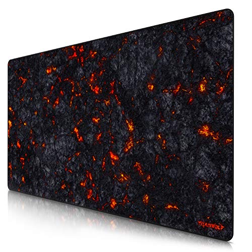 Titanwolf - Übergröße Mauspad Gaming Titanwolf 1200x600mm XXXL Mousepad groß mit Motiv Tischunterlage Large Size verbessert Präzision und Geschwindigkeit XXL z.B. für Logitech Maus und Tastatur von CSL-Computer