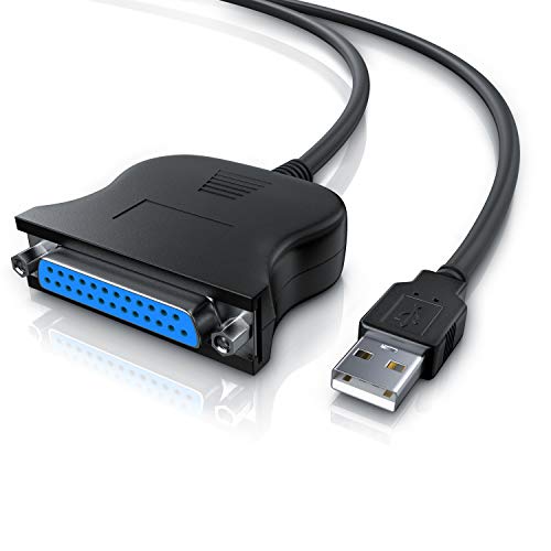 CSL - USB auf Parallel Adapter LPT 25pol. - Druckerkabel Adapterkabel - Plug and Play CSL - USB auf Parallel Adapter LPT 25pol. - Druckerkabel Adapterkabel - Plug and Play von CSL-Computer