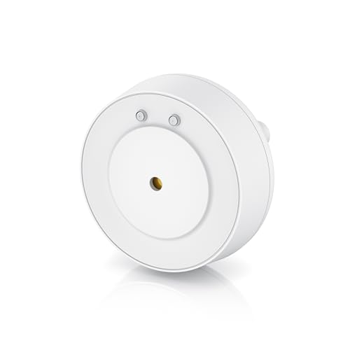 CSL - Wassermelder Wassersensor Wasseralarm mit Batterie - IP66 - Mini Wasserdetektor Sensor - 110 dB lauter Alarm – Melder warnt bei Wasserschäden in Küche Bad Keller Waschmaschine von CSL-Computer