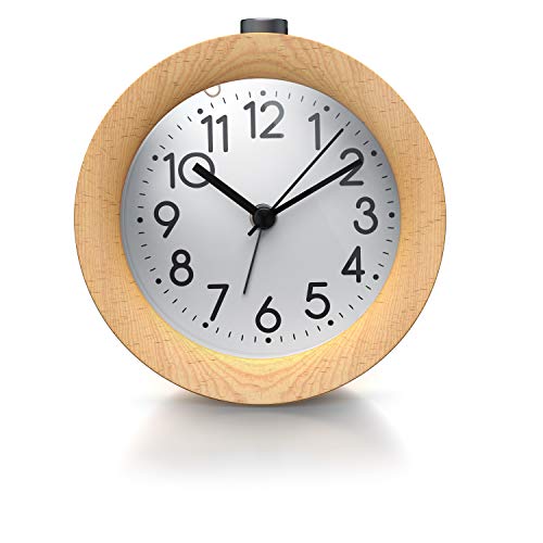 CSL - Wecker analog – Retro Design – beleuchtetes Ziffernblatt mit Licht – lautlos - Reisewecker - Weckton - Snoozetaste Schlummerfunktion – batteriebtrieben CSL - Wecker analog – Retro Design – beleuchtetes Ziffernblatt mit Licht – lautlos - Reisewecker - Weckton - Snoozetaste Schlummerfunktion – batteriebtrieben von CSL-Computer
