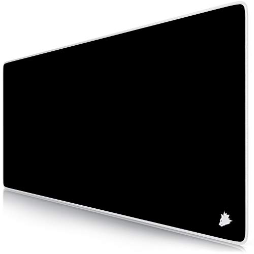 CSL-Computer TITANWOLF - XXL Speed Gaming Mauspad Titanwolf 900 x 400mm - Mousepad - Tischunterlage Large Size - verbessert Präzision und Geschwindigkeit von CSL-Computer